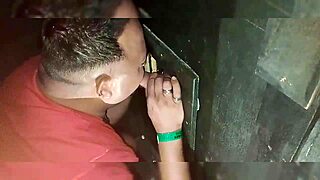 took friend to blowjob booth