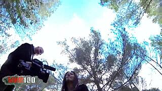 Wow! Tight Argentinian Beauty Pisses on Hard Cocks