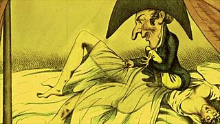 vintage illustration depicting antique scenes from retro anime and cartoon styles