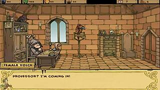 Group whore in 3some hentai game slut.