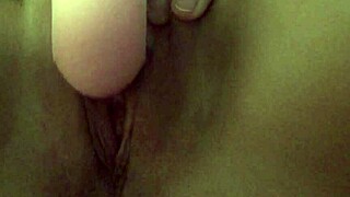 pussy orgasms intensely on camera with wet, throbbing release