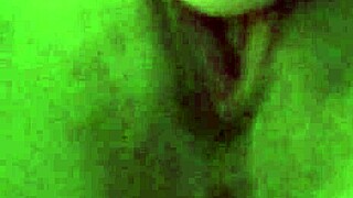 pussy orgasms intensely on camera with wet, throbbing release