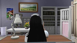 Chatting about that prison school hospital scene in anime. So intriguing! 😊