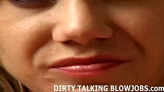 Imagine your cock in my wet mouth for dirty sucking and handjob instructions