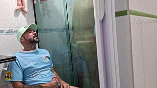 wanna join her in the bathroom for a steamy shower?