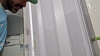 wanna join her in the bathroom for a steamy shower?