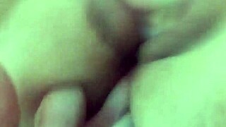 Fingering her tight little ass