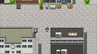 Суккуб в хентай-игре с большими сиськами, кремпаем и футджобом