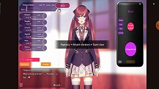 Anime Training Game in Outdoor Public Setting