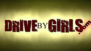 Krystal swift gets bent over in outdoor orgy doggystyle