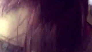 Young woman performs intense oral sex on large cock with deep sucking techniques