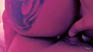 stepsister gets intense deepthroat fucking and secret creampie