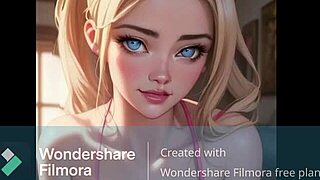 Bella's extreme edge explores hentai jerk off instructions and kissing