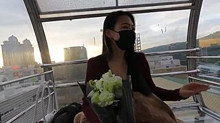 Surprising Nina with Huge Asian Ass and Big Tits