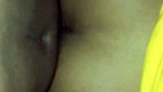Petite Ebony Teen's POV Cock Experience