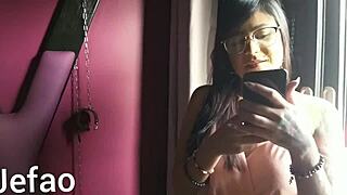 tava tao gostoso que tirei da bucetinha e coloquei no cuzinho e ela nem sentiu