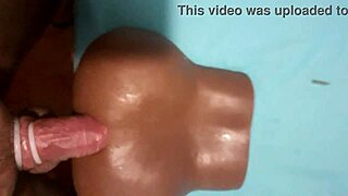 Wow! Watch This Black Amateur Play with Toy and Explode!