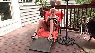 Kali Renee Masturbates Solo