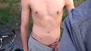 Summer Cycling Turns Into Intense Young Blowjob