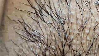 Just watching this close-up pussy getting pounded feels so raw