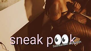 Deeheartxxx says, 'Let's dive into that ebony bbw pussy, lesbian style.'