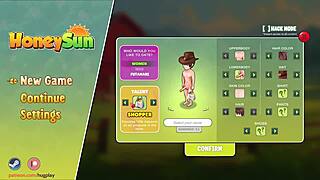 honeysun gameplay part 1 awesome start with red head flight attendant