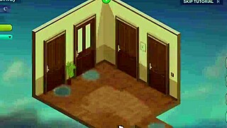 honeysun gameplay part 1 awesome start with red head flight attendant