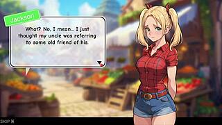 honeysun gameplay part 1 awesome start with red head flight attendant