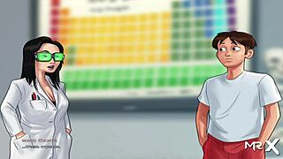 Teacher Considers Unusual Cock Size in Summertime Saga Episode 1-31