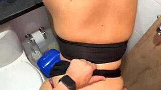 Unknown guy bangs young colombian babe in public car after disco night.