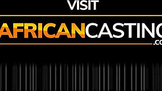 Yo, you think this ebony milf’s too old for modeling but not for a good pounding?