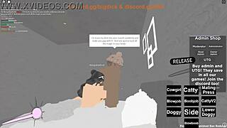 cute girl gets bent over for doggystyle assfucking, riding, blowjob, and deepthroat in roblox porn.
