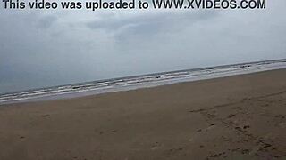 Manoella Fernandes Strips Everything Off on Itanhaém Beach in Public