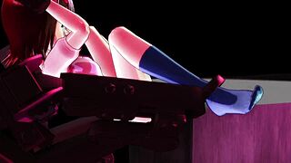 Haruka Faces Jiggly Game Challenges with Exciting Actions in 3D Hentai Anime