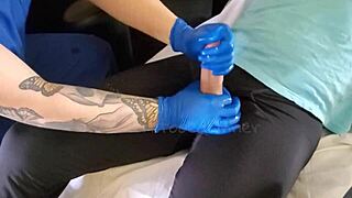 Nurse Home Visit With Curvy Teen