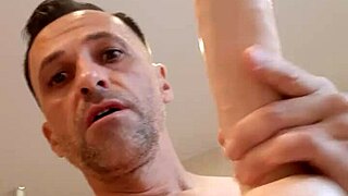 shaved cock breeds my gay ass hard