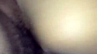 my interracial girlfriend rides monster cock to creampie