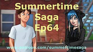 Summertime Saga 64 slams with hardcore hentai ass action