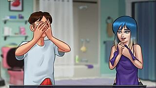 Summertime Saga 64 slams with hardcore hentai ass action