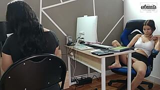 Taboo office sex unfolds in latest update on Feb 15