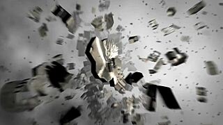 Melissa Debling's Sensual Striptease With Ripped Clothes