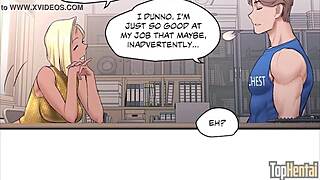 ebony hentai babe does sexercise yoga workout chapter 8 😏💪