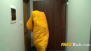 Christmas Gift Stuck in Dorm Turns into Wild Group Spanking and Riding Threesome