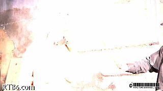 In this free bondage porn episode, the scene features intense binding and restraint