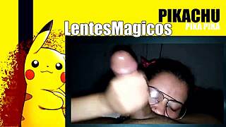 What a dirty college girl with glasses at 20 learning to suck cock!