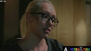 Christina Shine Pleases Herself in Lingerie