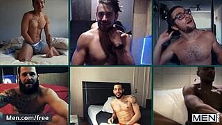 Men Fuck Holes With Dildos On Video Call