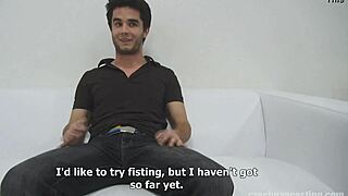 czech gay casting - petr 4252 gets sucked and fucked