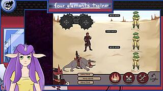 avatar the last airbender four elements trainer part 23 meeting a guard