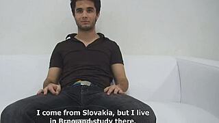 czech gay casting - petr 4252 gets sucked and fucked